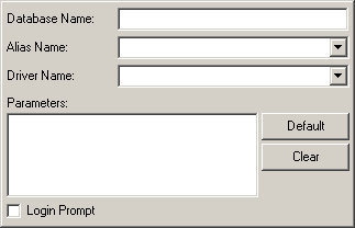 BDE Connection Options